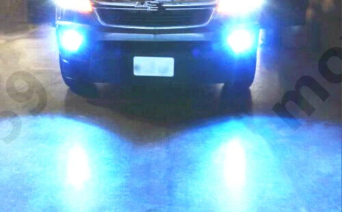 Bombilla antiniebla LED AZUL HIELO 8000K para BMW 320i 328i 335i 525i 528i 535i xDrive Foto 4 de 4