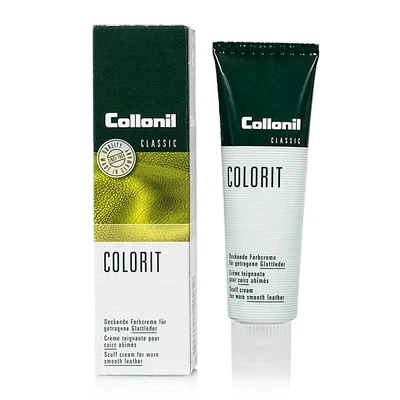 Crema Bianca per Scarpe in Pelle copre Graffi e Rinnova il Colore - Applicatore