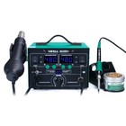 YIHUA 862BD+ Dual Digital Display Anti-Static Soldering Station 2 In 1 High Powe
