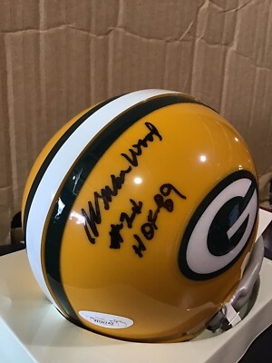 WILLIE WOOD #24 HOF '89 PACKERS SIGNED AUTO TK MINI HELMET JSA | eBay