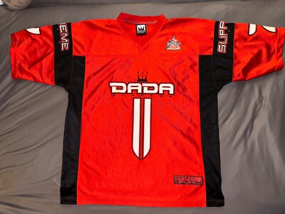 Vintage Origiginal 90s dada supreme t-shirt shiny red black M