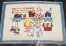 1 NWT Dimensions Gallery Crewel Kit 6173 Country Living Barbara Mock Grandma