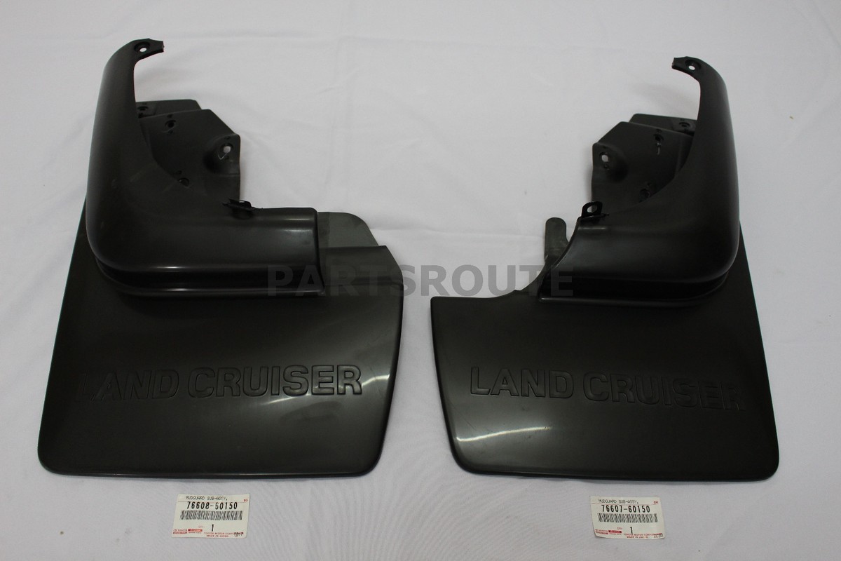 Toyota Land Cruiser 1993-1997 FJ80 OEM Genuine Rear Mud Guards