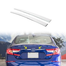 Exterior Rear Tailgate Trunk Logo Lid Strip Protector Cover For Honda Accord 18