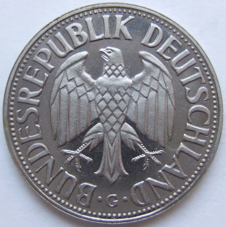 Coin Federal Republic Of Germany 1 Deutsche Mark 1964 G In Proof - Image 2 of 2
