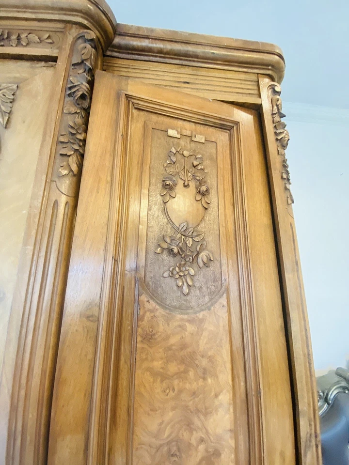 Antique Country French Armoire - Image 2 of 4