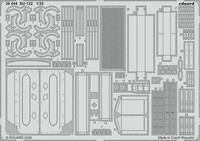 MW22 Eduard 36444 SU-122 1/35 Pe Set For Zvezda