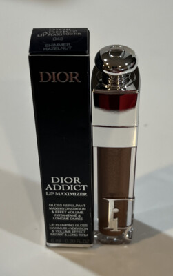 Dior Addict Lip Maximizer#045 Shimmer Hazelnut 0.20oz.