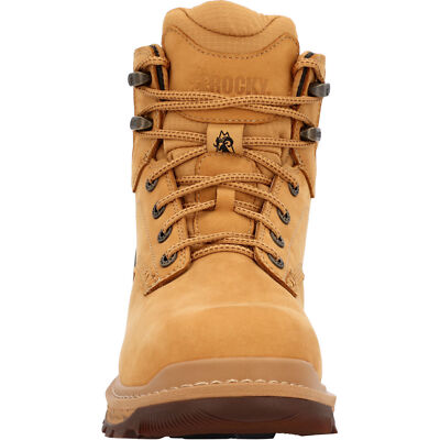 Rocky Rams Horn 6" Waterproof Work Boot For Men - Slip & Oil Resistant, Steel Toe (Check Listing) - View #7