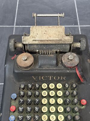 VICTOR Adding Machine Cash Register 1920s Antique | eBay