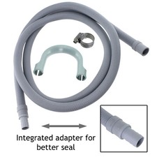 2.2M Outlet Drain Hose Extension Pipe For Hotpoint Washing Machine Dishwasher