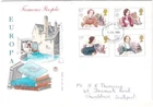 GB Jul 1980 FAMOUS PEOPLE STUARTS FIRST DAY COVER Lancs Cancellation Collectable