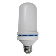 LED-FFE27-Y - LED Flicker Flame Effect - E27 Medium base  Smooth Flame options f