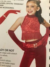 Dance Costume Jazz Tap Skate Pageant Art Stone pant set ready or not