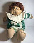 Vintage 1982 Cabbage Patch Kids Doll, Dimples, Brown Hair, Brown Eyes
