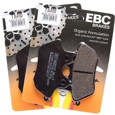 EBC FA400 Organic Brake Pads X2 for Harley-Davidson XL 1200 C Custom 00-00