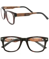 Classic Retro Wood Eyeglasses Frames Men Women Full Rim Wooden Glasses Eyewear