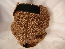 Female Dog Puppy Pet Diaper Washable Pant Sanitary Underwear DARK ANIMAL SMALL