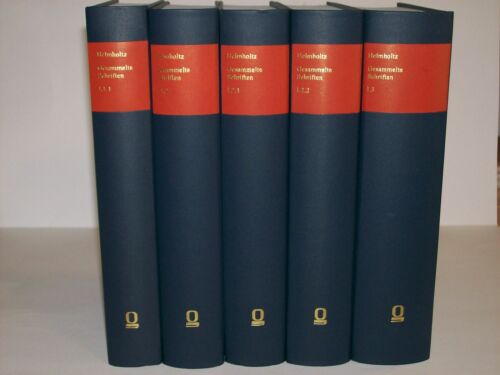 Helmholtz: Gesammelte Schriften, Wissenschaftliche Abhandlungen 5 Bände | Buch | - Afbeelding 1 van 5