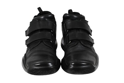 Prada Mens Vintage Double Strap Derby SZ US 8 UK 7 Black Leather