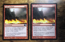 Magic the Gathering MTG Circle of Flame (127) Magic 2012   LP x2