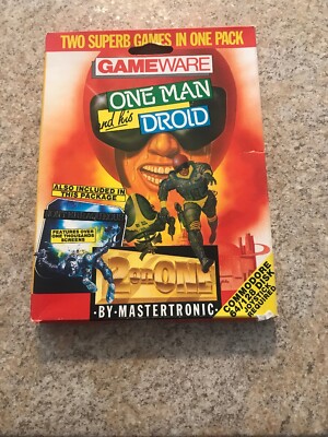 One Man and His Droid Commodore 64/128 Complete 5.25'' Floppy Disk