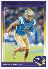 2024 Score - Rookies #376 Gabriel Murphy (RC) - Vikings