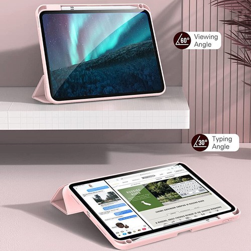 Smart Case For 2025 NEW iPad Air 11" M3/ iPad Pro 11 inch 2024 Clear Back Cover - Picture 36 of 75