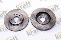 2X Kraft Automotive 6041735 Bremsscheibe FüR Chevrolet Opel Saab