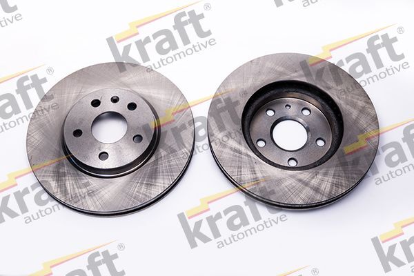 2X Kraft Automotive 6041735 Bremsscheibe FüR Chevrolet Opel Saab-image