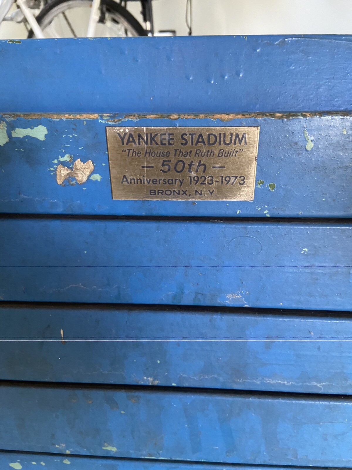 Original Yankee Stadium Seats From 1923 With Original Paint eBay