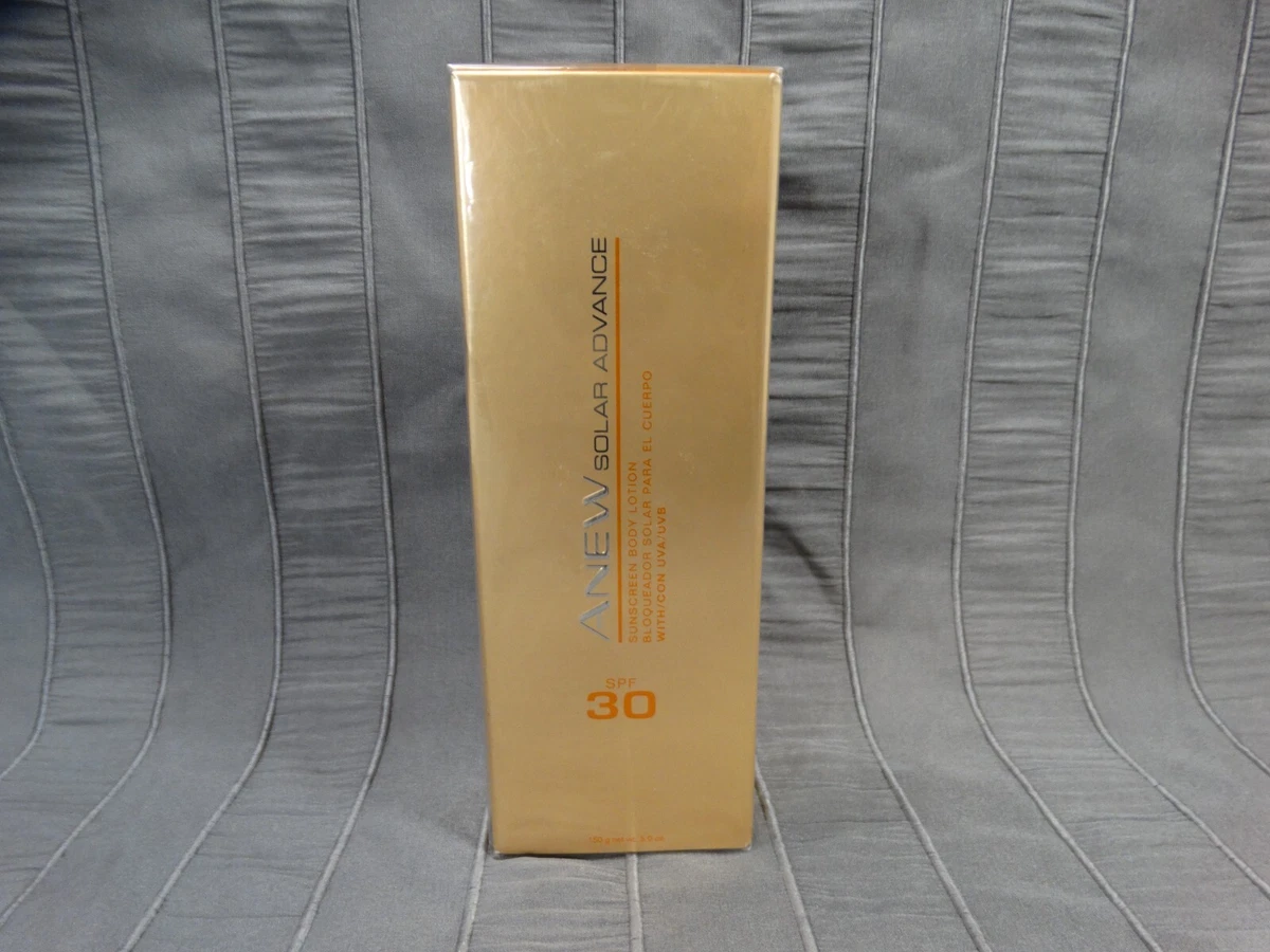 AVON ANEW Solar Advance Sunscreen BODY Lotion SPF30 NEW Sealed 5oz