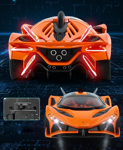 1:24 Apollo Project EVO Model Super Sport Racing Car Diecast Toy Vehicle Light - Bild 21 von 27