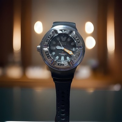 Citizen Eco-Drive ''EcoZilla'' BJ8050-08E - Professional Diver's 300m - Promaster