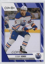 2023-24 O-Pee-Chee Blue Border Cody Ceci #340 1k9