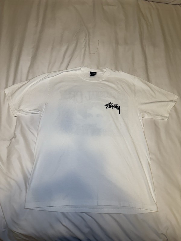 Stussy International Crew Tshirt Size M White 