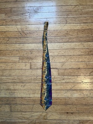 Vintage 1996 100% Silk Grateful Dead Neck Tie Electric First Set
