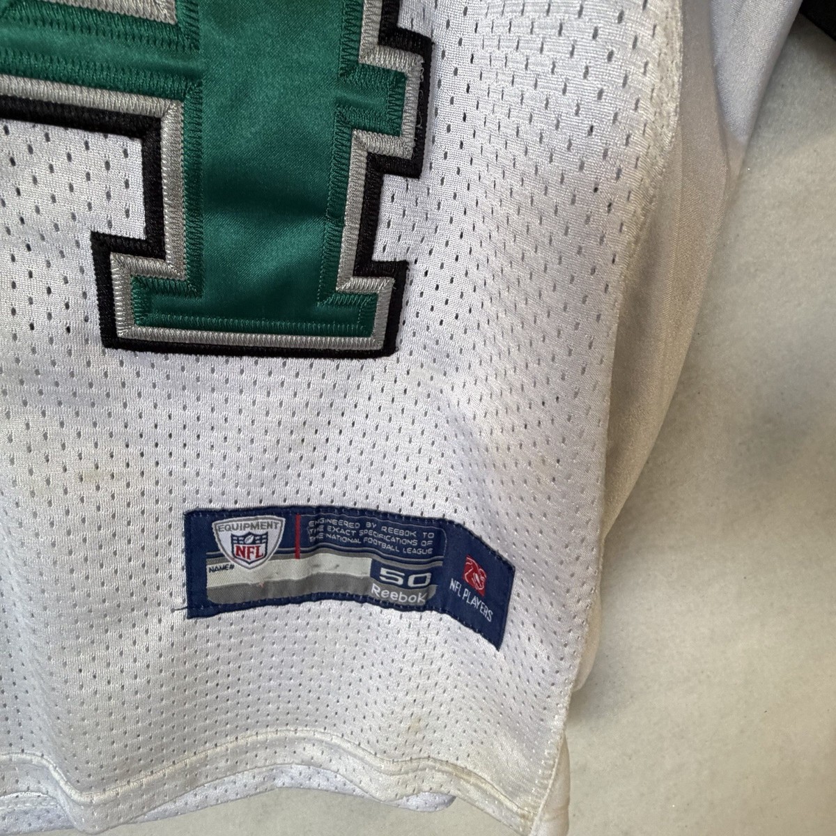 Philadelphia Eagles #24 Nnamdi Asomugha Sz 50 On Field Jersey NFL