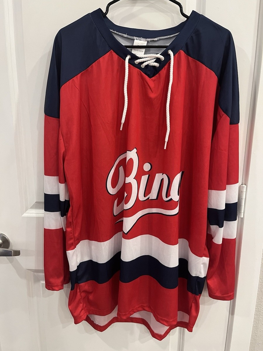 Binghamton Rumble Ponies SGA Hockey Jersey 9/5/2024 Promo, BING NY Mets. Sz  XL | eBay