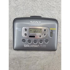 Sony Walkman WM-FX423 Portable Cassette Player AM FM Radio Auto Reverse Gray
