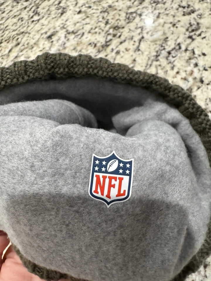 Gorro de invierno Green Bay Packers NFL Salute to ServiceKnit 2019 Foto 3 de 3