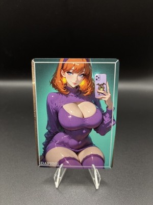Daphne Scooby Doo Waifu Card TCG Full Art Waifu Legends Custom Goddess Anime