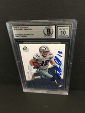 DANNY AMENDOLA 2008 SP AUTHENTIC #129 AUTOD ROOKIE CARD BECKETT  