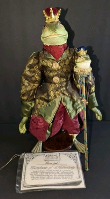 Katherine s Collection Prince Karl Frog Doll w/COA - Wayne Kleski