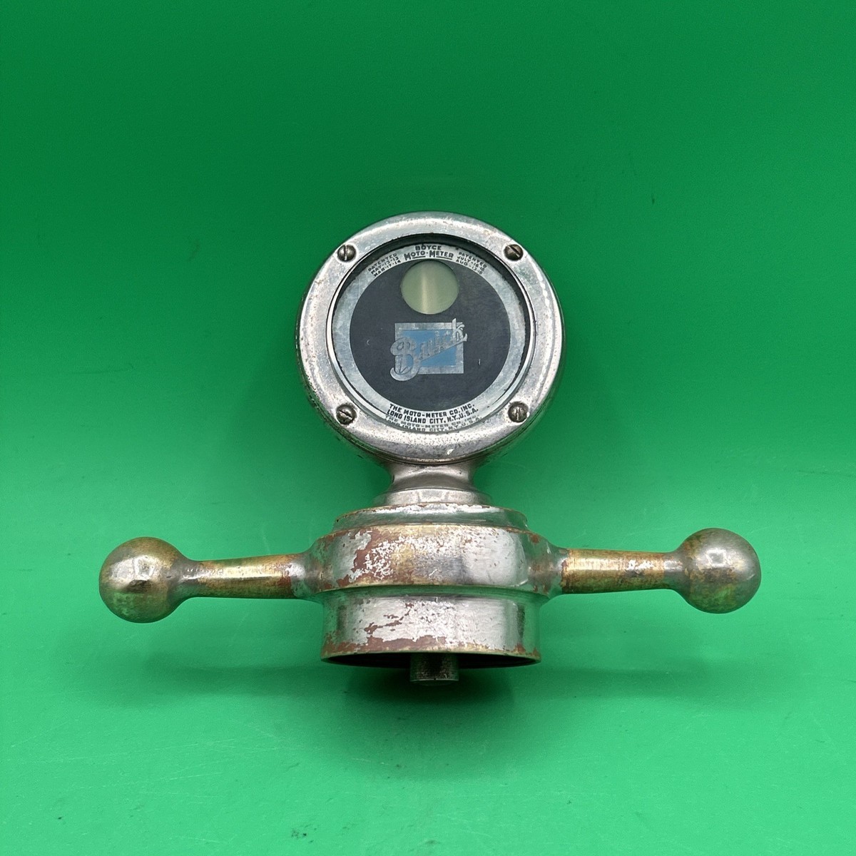 1920's BUICK MASTER Motometer Temp Heat Gauge Radiator Cap Hood