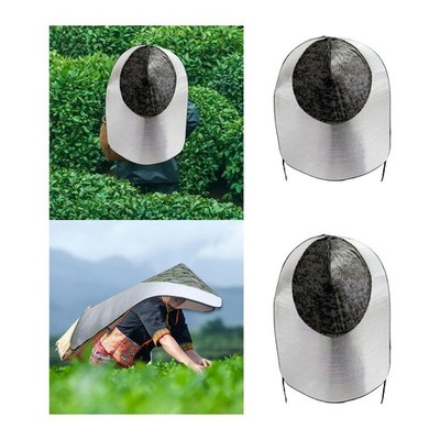 Outdoor Hut Regenschutz Wasserdicht Sonnenhut für Landwirtschaft Camping Outdoor