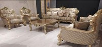 Set 5Tlg Sofagarnitur 3+3+1+1 Sitzer Couchtisch Garnitur Sofa Stoff Sofas Couch