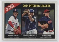 2015 Heritage Minor League Edition Gum Damage Back Tim Cooney Henry Owens 4k8