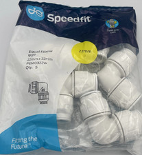 22mm Speedfit Equal Elbow - PEM0322W