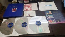 Walt Disney's Masterpiece FANTASIA Deluxe Laserdisc Box Set 3 Discs Booklet W34